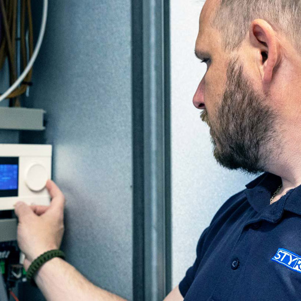 Medarbejder hos STYREG HEATING